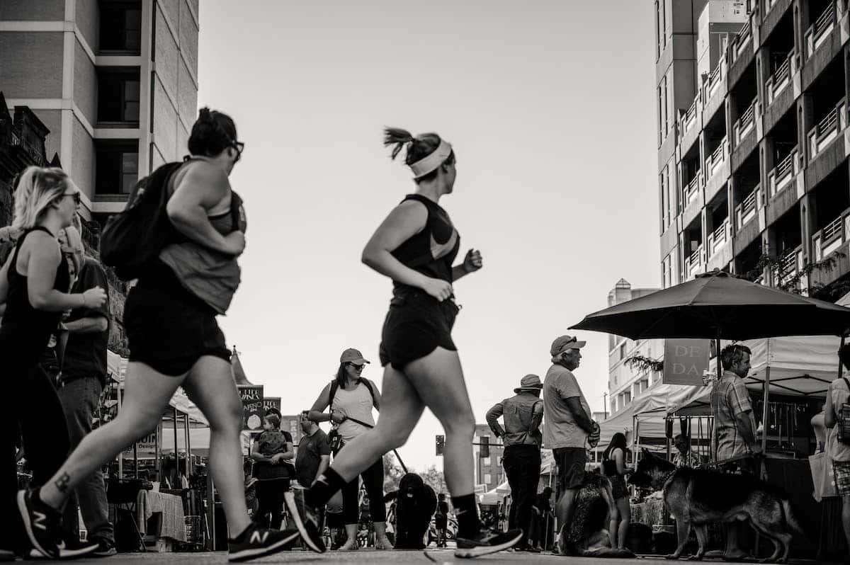 running femme