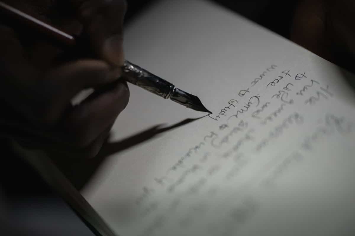 stylo  manuscrit