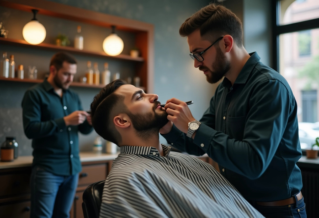 moustache homme