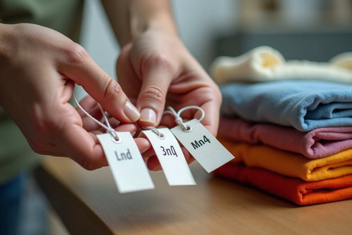 vêtements taille