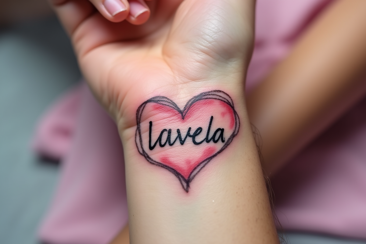 tatouage cœur