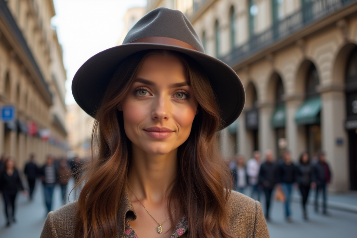 chapeau femme